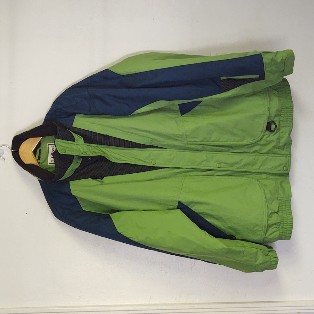 LLBean Reflective Primaloft Hoodless Jacket Men's sz XL Tall